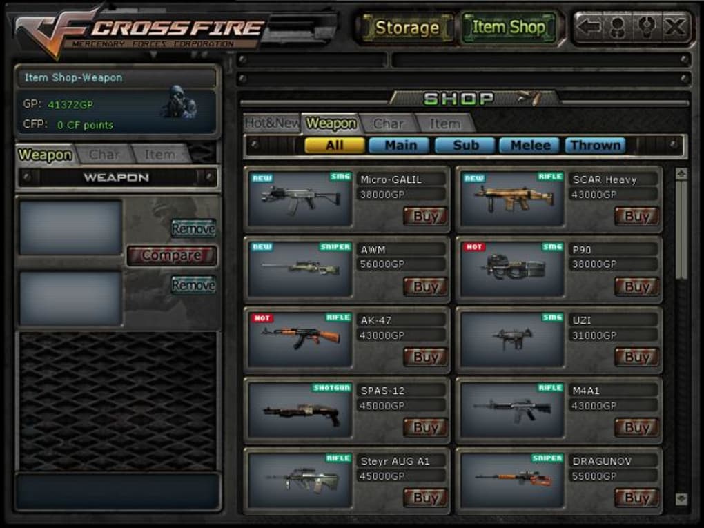 download latest version game client crossfire